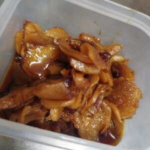 ピリッと美味しい…新生姜の佃煮